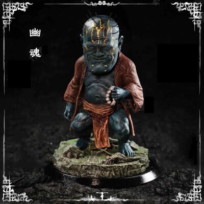 Preto Mito Wukong Figura, Wandering Wight Elder, Jinchi Acti