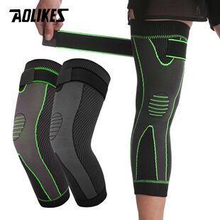 Aolikes 1 p?s compress?o joelho apoio pads alongar tarja esp