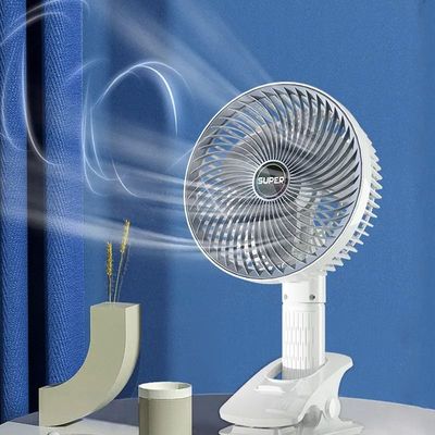 Ventilador de escritorio recargable por USB, dispositivo de