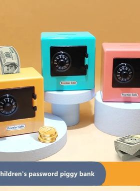 Mini ATM Mealheiro seguro com senha, decora??o para casa, c