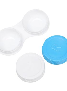 Lentes de contato caixa para olhos, lente de contato, suport