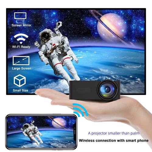 Salange-miniproyector de 1080P compatible con YT100, cine en