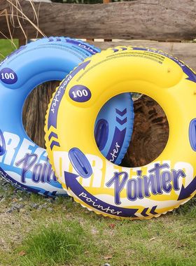 Anillo de natación inflable de doble Globo, juguetes de pla