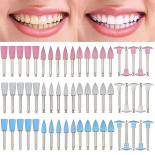 Kit de fresas de pulido Dental de 10 piezas, pieza de mano d