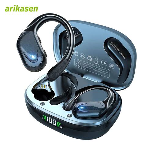 Wireless Earbuds Sport Bluetooth 5.3 Headphones with Noise C