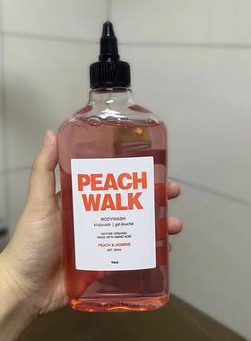 PEACH WALK LITTLE NICOLE BODYWASH 307ml Bottle, Removed Chic