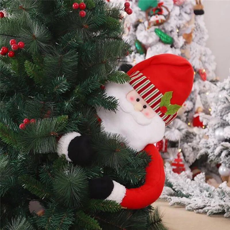 105cm bonito abra?a a árvore boneca papai noel boneco de ne图片