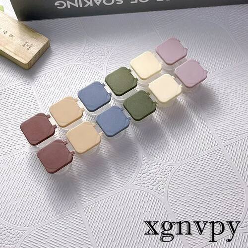 Xgnvpy Compact Contact Lens Twin Case, simples, elegante imp