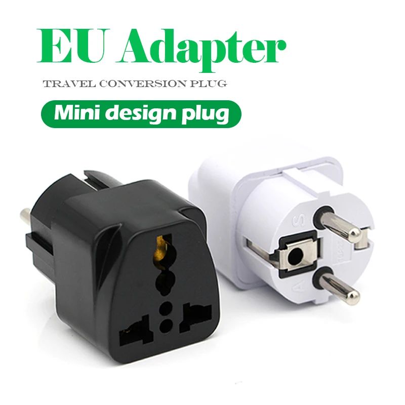 Adaptador de corriente Universal para viaje, convertidor de