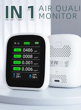 Tuy-medidor de calidad del aire Wifi, Detector de dióxido d