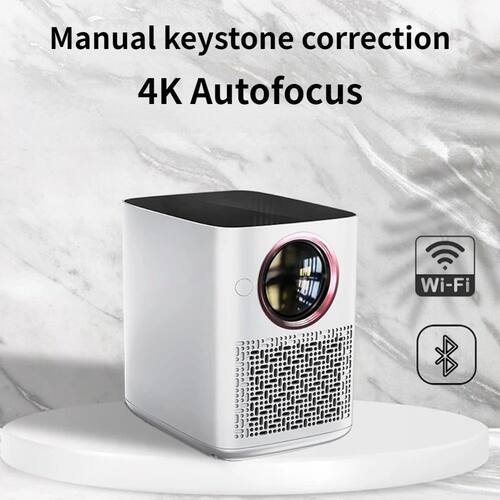Proyector holográfico portátil 4K Ultra HD para cine en ca