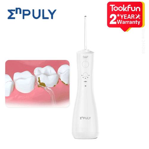 Enpuly oral irrigator ml8 bucal portátil ultra-s?nico denta