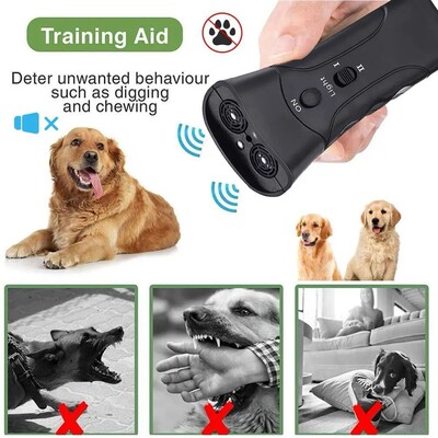 Dispositivo antiladridos ultrasónico para perros, Control u