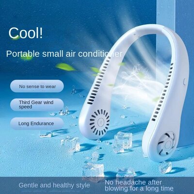 Original Hanging Neck Fan No Page Bib USB Charging Long Life