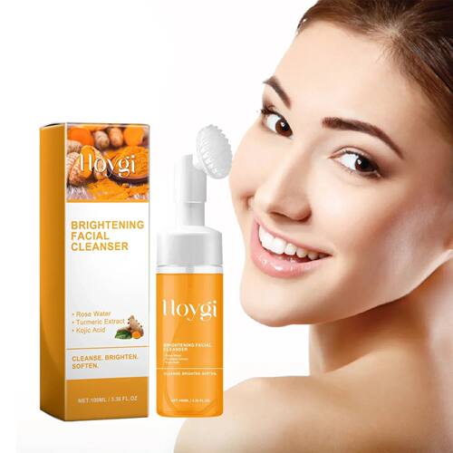 Turmeric Face Wash Whitening Cleansing Cream Dark Spot Remov