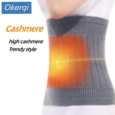 Cintos De Cintura De Cashmere Térmico, Suporte Lombar, Prot