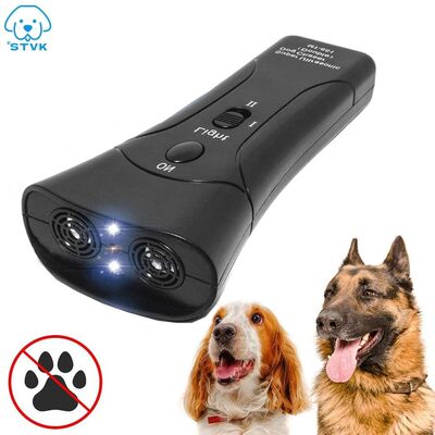 Repelente ultrasónico 3 en 1 para perros, dispositivo de en