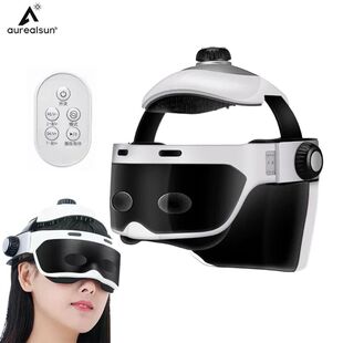 Cabe?a elétrica massageador capacete, massagem ocular, aliv
