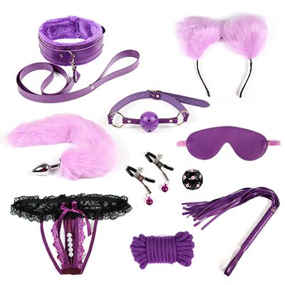 Kit Sex Toys para Casais, Plug Anal, Plugues Anais, Máscara