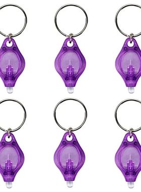 Linterna UV LED para perro, luz negra de 395nm, minillavero,