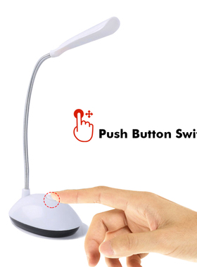 LED Eye Protection Desk Lamp Night Reading Mini Flexible Adj