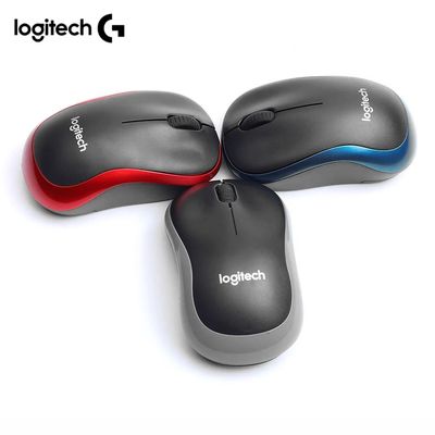 Logitech-m185 mouse sem fio, 2.4 ghz, usb, 1000dpi, 3 bot?es