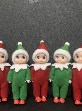8 centímetros Boneca Elf Natal Noel árvore de Natal Decora