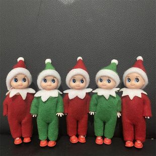 8 centímetros Boneca Elf Natal Noel árvore de Natal Decora