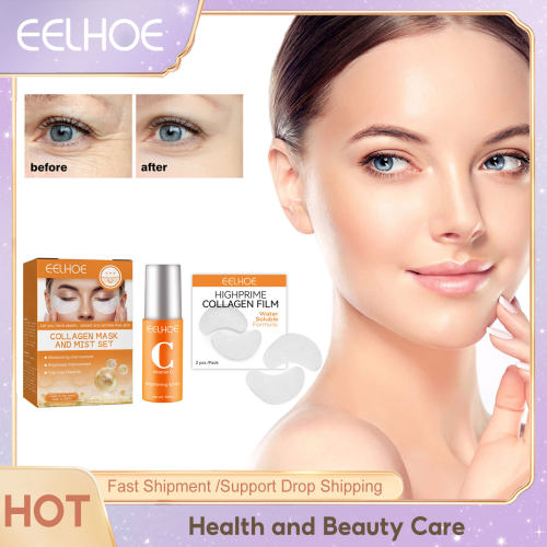 EELHOE-mascarilla de ojos VC en Spray, antiarrugas, elimina