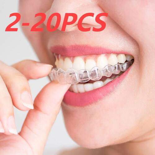 Protector bucal antironquidos para dormir, 2-20 piezas, anti