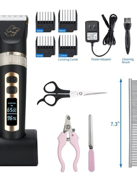 Baorun P9 Professional Rechargeable Pet Dog Animal Hair Cutt