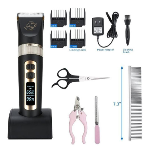 Baorun P9 Professional Rechargeable Pet Dog Animal Hair Cutt