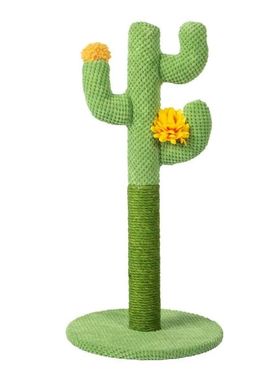 Cactus gato arranhando posts com corda sisal gato scratcher