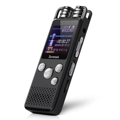 Gravador de Voz Digital Ativado por Voz, Caneta USB, PCM HD,