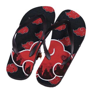 Chinelos Naruto Cartoon para Homens e Mulheres, Kakashi, Sas