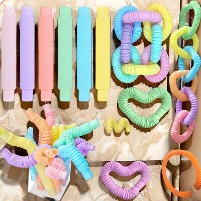 Tubos sensoriales Pop para aliviar el estrés para ni?os y a
