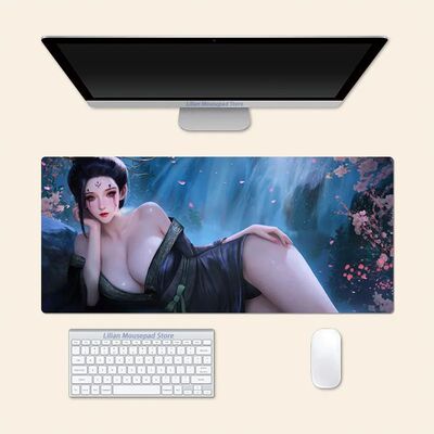 Quarta irm? mito preto: wukong anime grande mouse pad playma