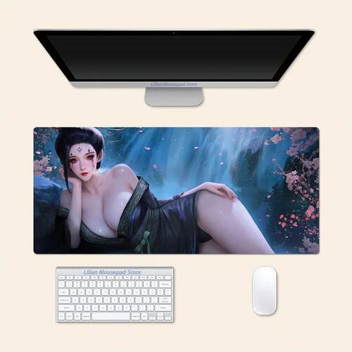 Quarta irm? mito preto: wukong anime grande mouse pad playma