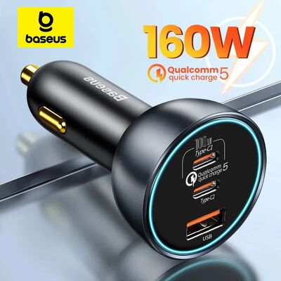 Baseus-cargador de coche QC 160 de 5,0 W, carga rápida para
