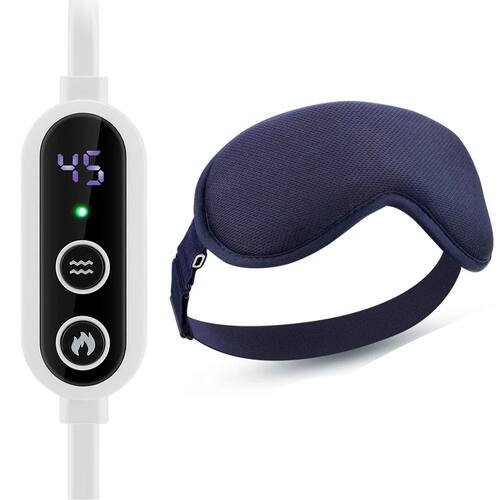 USB Charging Heated Eyemask Vibration Massage for Dry Eyes R