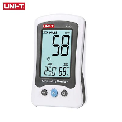 Monitor Digital de calidad del aire para interiores y exteri