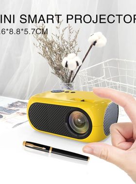 Miniproyector LED portátil M24 para el hogar, Compatible co