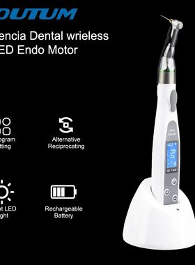 Endodoncia con Motor endodoncia, instrumento Dental inalámb