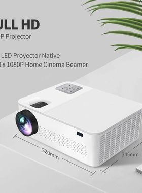 YERSIDA-proyector G6 FULL HD Native, 1080P, 5G, WIFI, Blueto