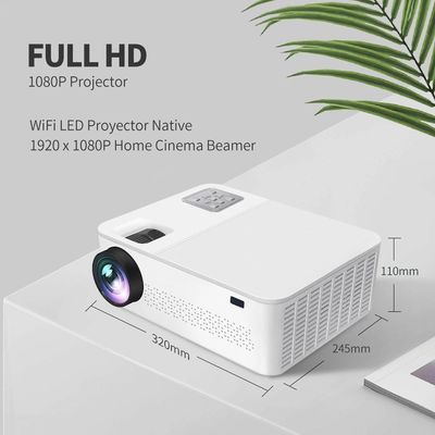 YERSIDA-proyector G6 FULL HD Native, 1080P, 5G, WIFI, Blueto