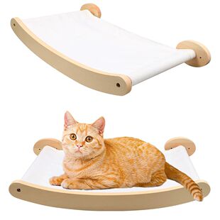 Parede de madeira Cat Hammocks, Escalada Frame, Cat House, B