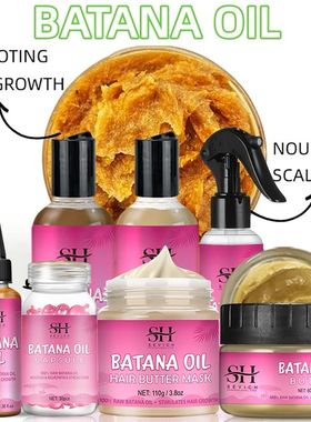 Crescimento capilar Batana Oil para homens, crescimento e fo