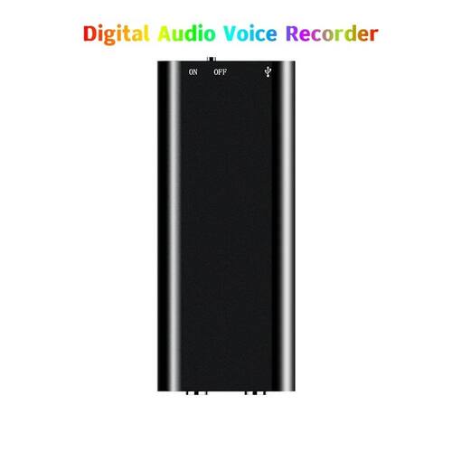 Profissional Mini Voz Digital Audio Recorder, 3 em 1, 8GB, 1