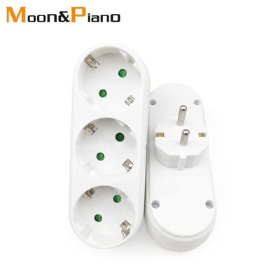 Adaptador de enchufe de conversión europeo a europeo, adapt