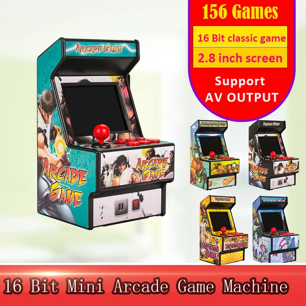Mini consola de juegos portátil Arcade, pantalla de 2,8 pul